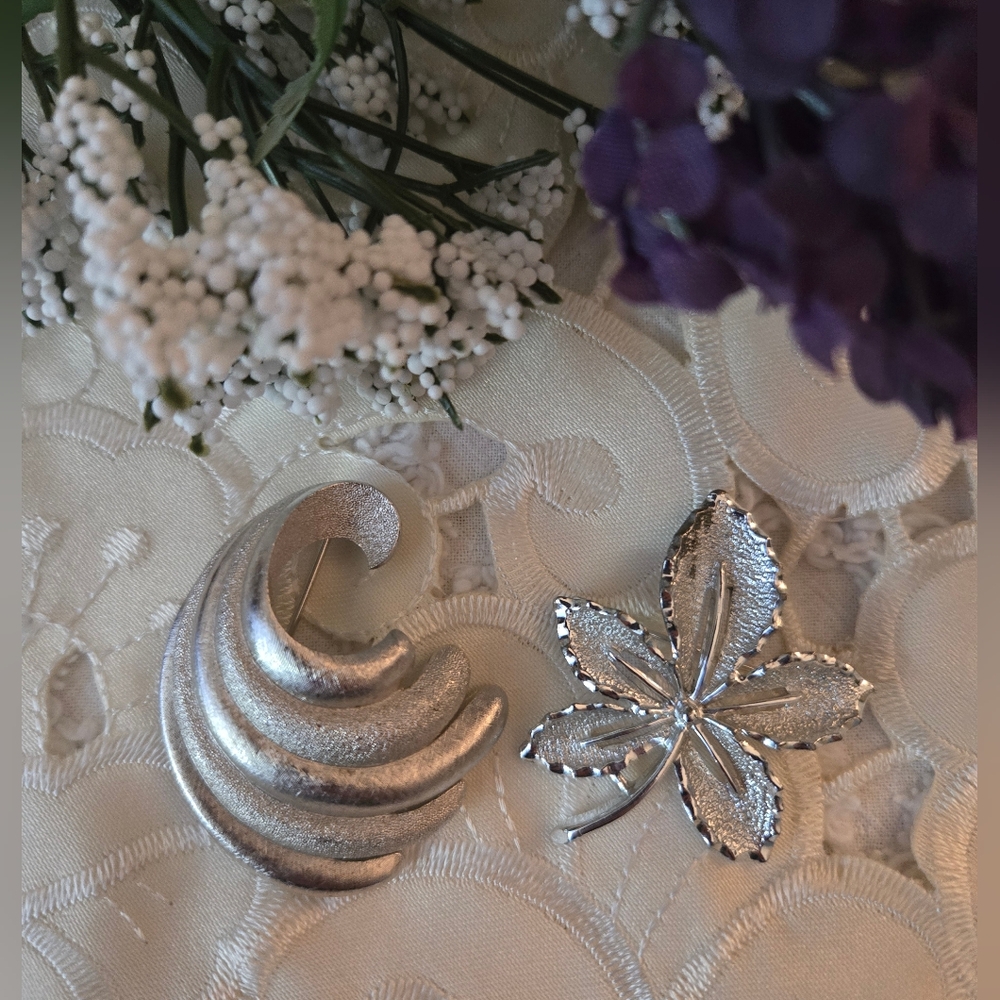 Silver Brooch Bundle
